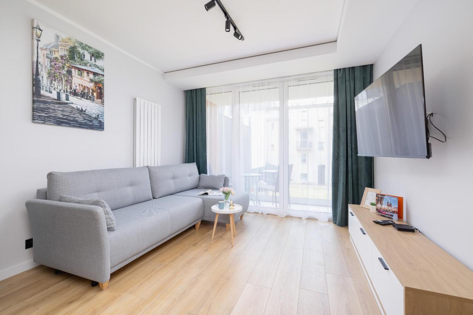 Elegancki W Krakowie Z Klimatyzacja I Dostepem Do Silowni By Renters Apartament